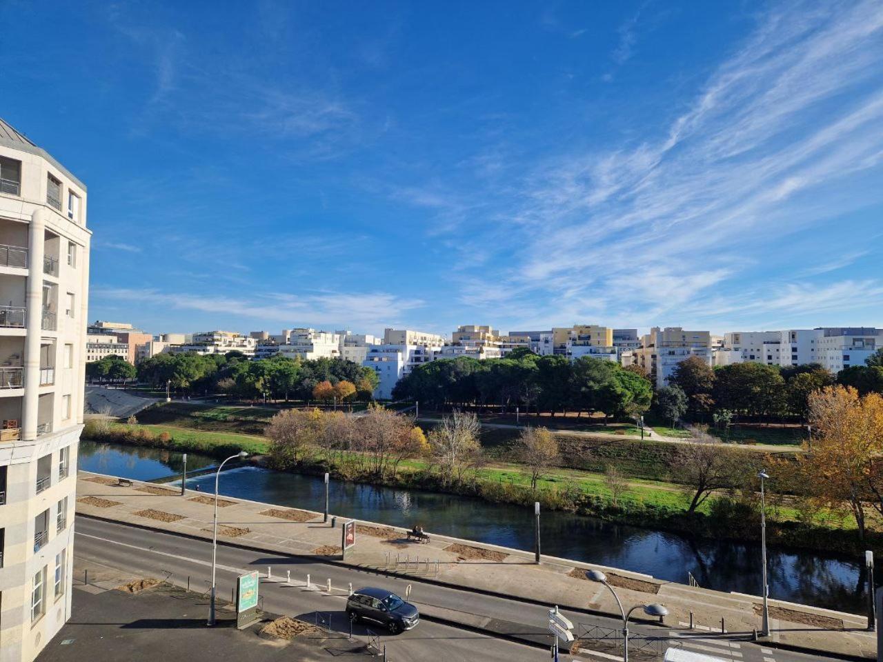 Appartement Avec Vue Sur Le Lez Montpellier Luaran gambar